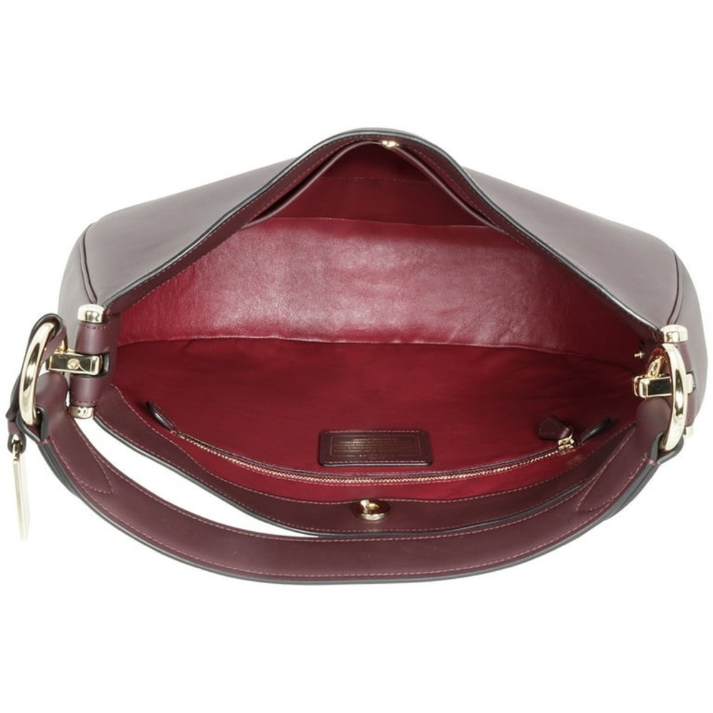 COACH Glovetanned Oxblood Leather Hobo Ladies Handbag 36026LIOXB - Picture 5 of 11